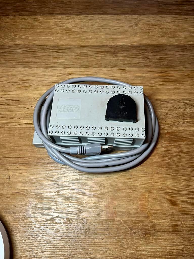 Lego 12 volt transformator 12v voor treinserie jaren 80, Ophalen of Verzenden, Gebruikt