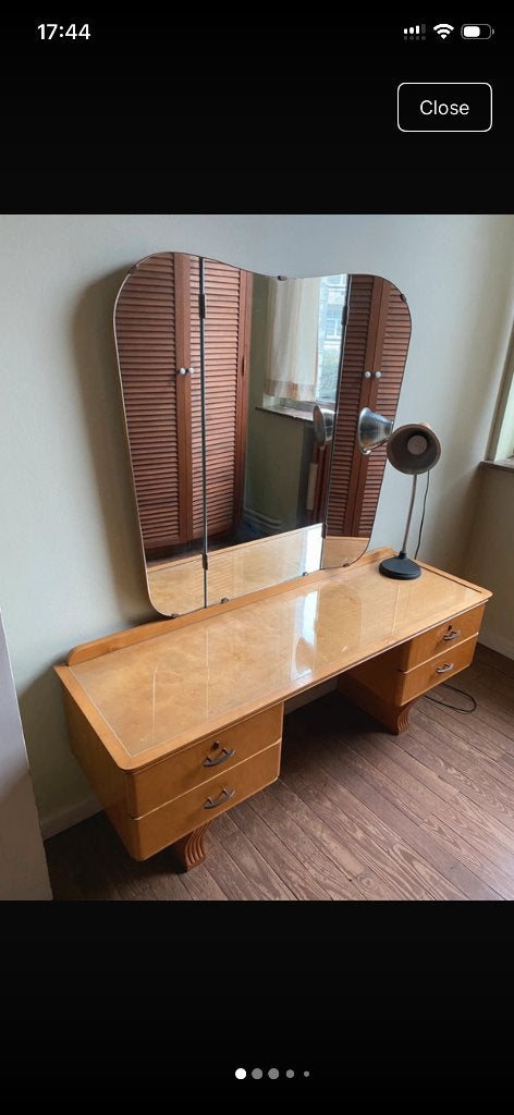 Kaptafel, Huis en Inrichting, Ophalen, Gebruikt, Minder dan 100 cm, Rechthoekig