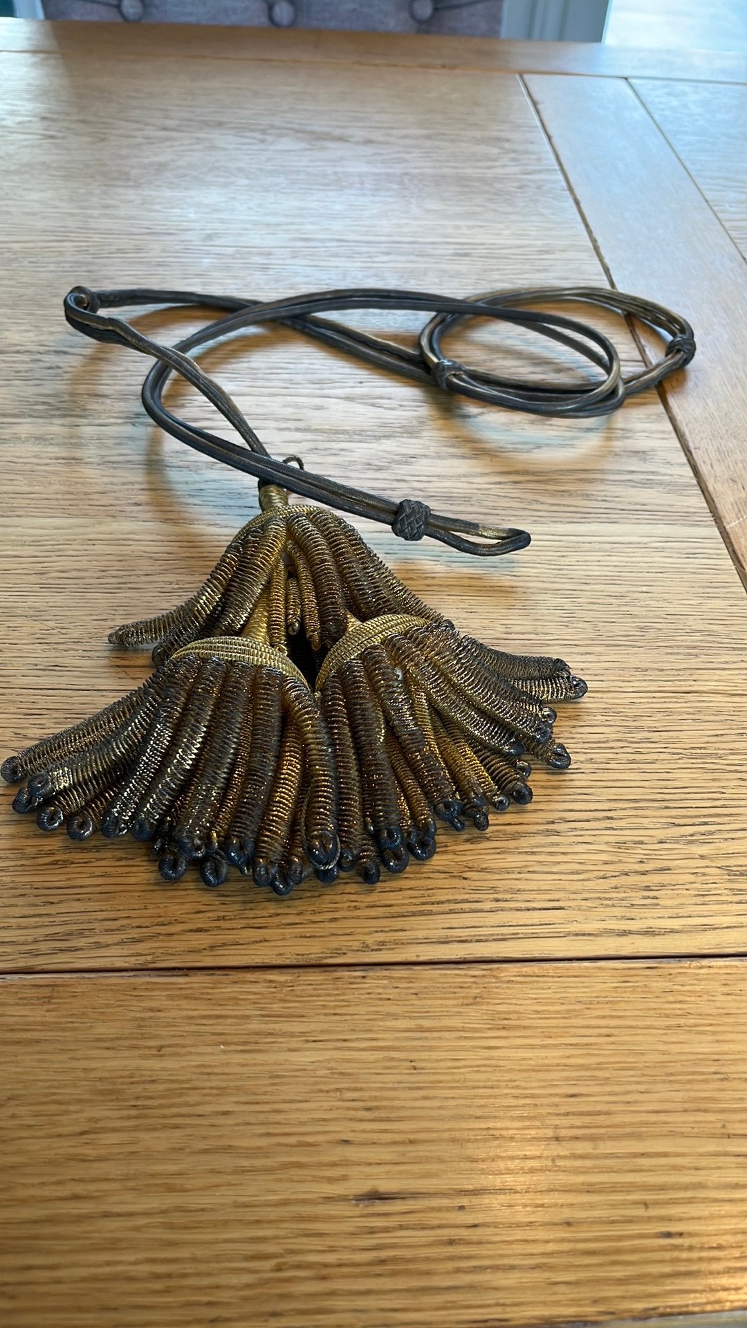 Antieke militaire kwast, bullion, vangsnoer, Verzamelen, Ophalen, Landmacht, Nederland