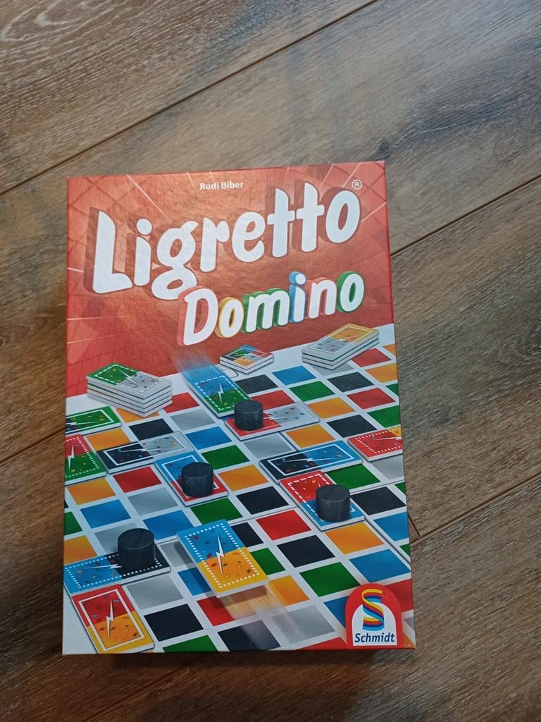 Ligretto Domino Bordspel - Schmidt, Drie of vier spelers, Ophalen of Verzenden, Gebruikt, Schmidt