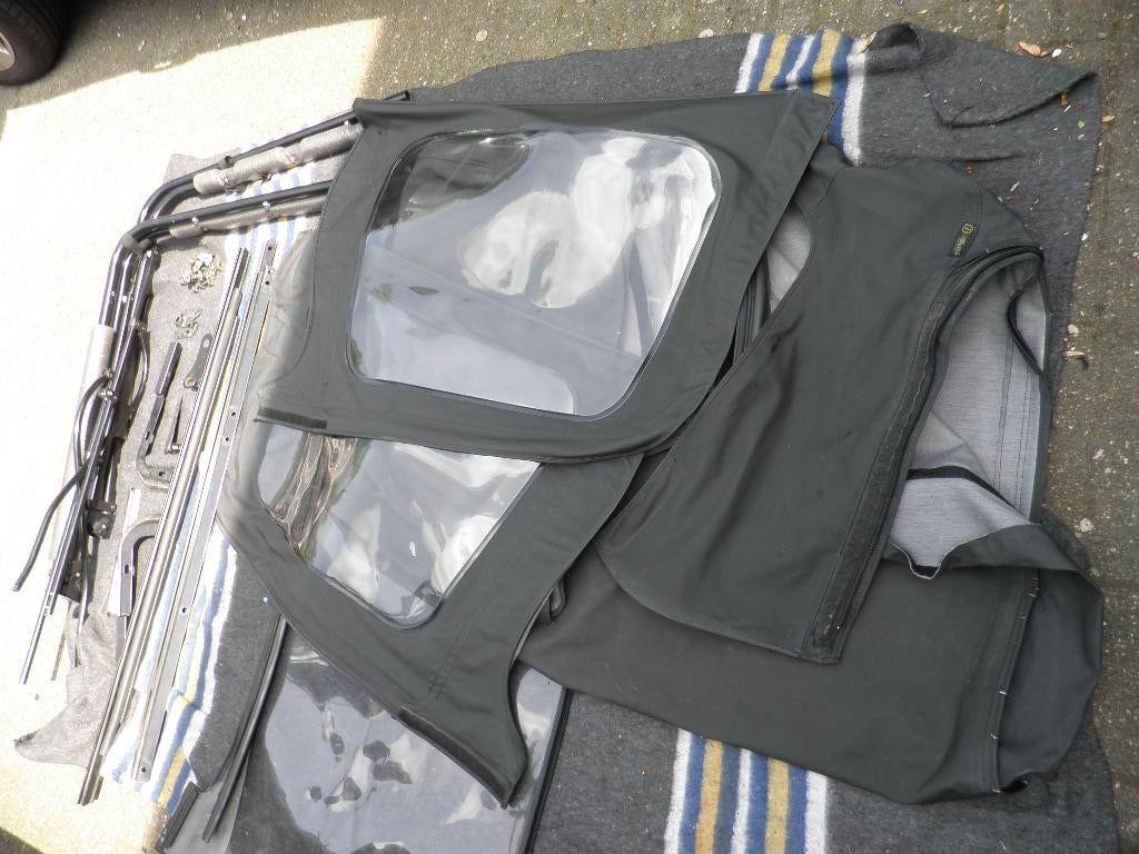 Jeep wrangler softtop Bestop 1987/96 zwart, Ophalen of Verzenden, Gebruikt, Jeep