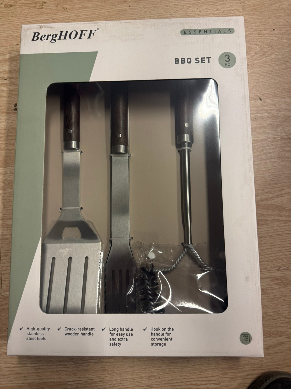Partij Berghoff essentials barbequeset 3 delig 487 stuks, Ophalen, ., Nieuw, .