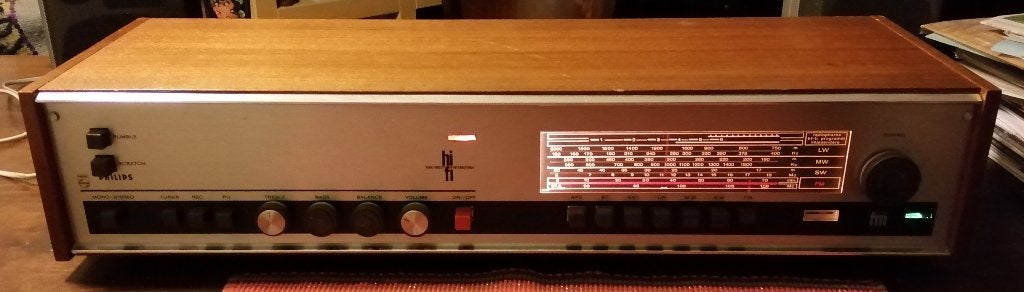 Philips 22GH930 receiver. Vintage uit de jaren 60., Audio, Tv en Foto, Versterkers en Receivers, Gebruikt, Ophalen, Overige merken