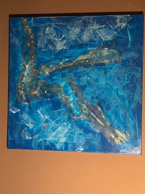 schilderij,Dieter Klaassen, Antiek en Kunst, Ophalen, Dieren, Origineel werk, Gemengde techniek