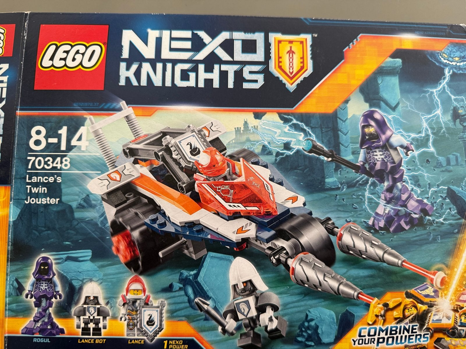 LEGO Nexo Knights Lance's Twin Jouster 70348, Ophalen of Verzenden, Gebruikt, Overige merken