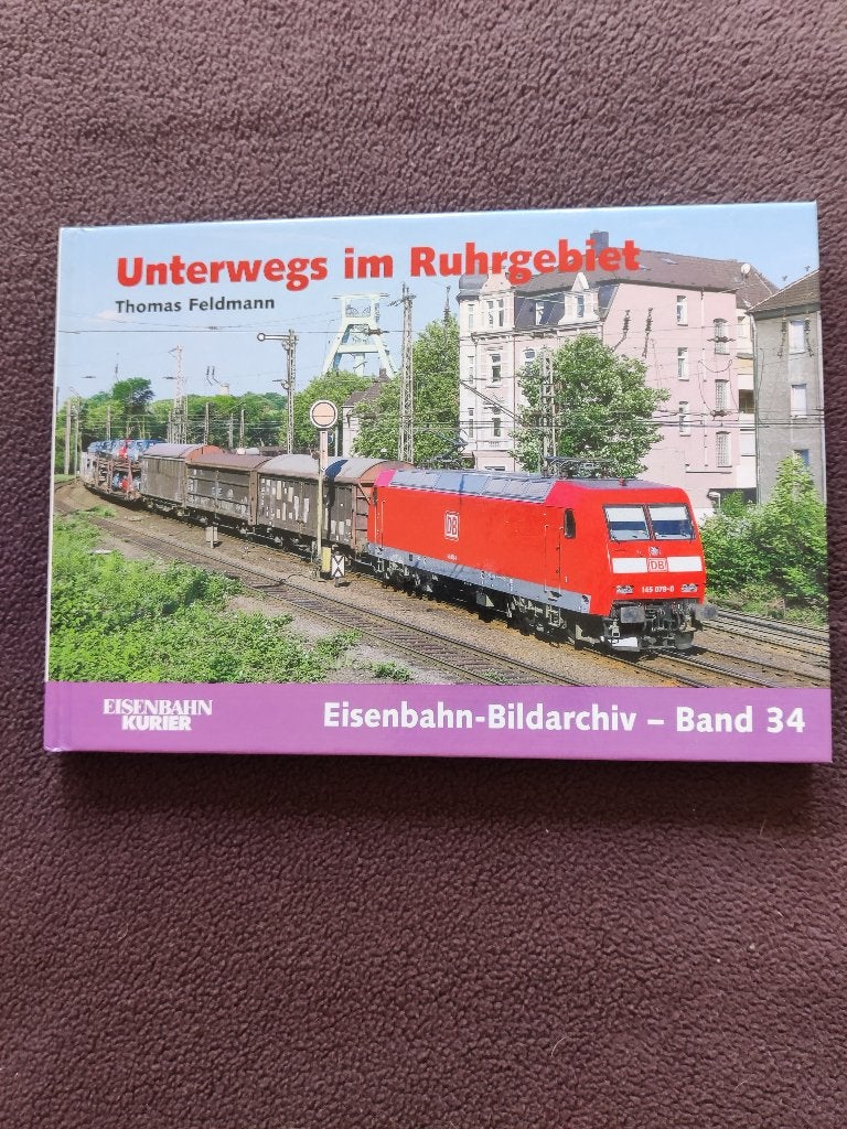 Thomas Feldmann Unterwegs im Ruhrgebiet, Ophalen of Verzenden, Zo goed als nieuw, Trein, Boek of Tijdschrift