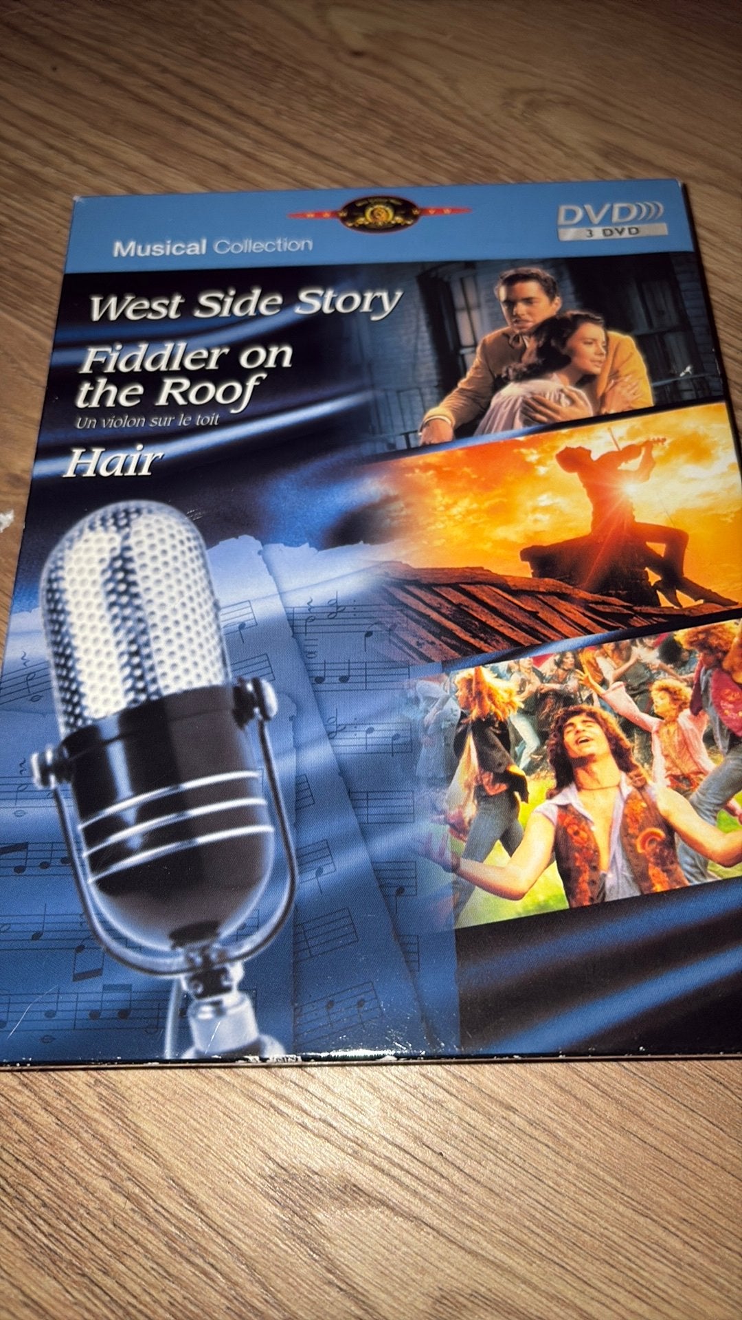 West Side Story, Fiddler on the Roof en Hair op dvd., Cd's en Dvd's, Dvd's | Klassiekers, 1960 tot 1980, Alle leeftijden, Ophalen of Verzenden