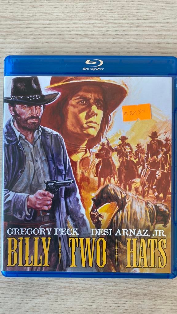 Billy two hats blu ray, Ophalen of Verzenden, Zo goed als nieuw, Actie