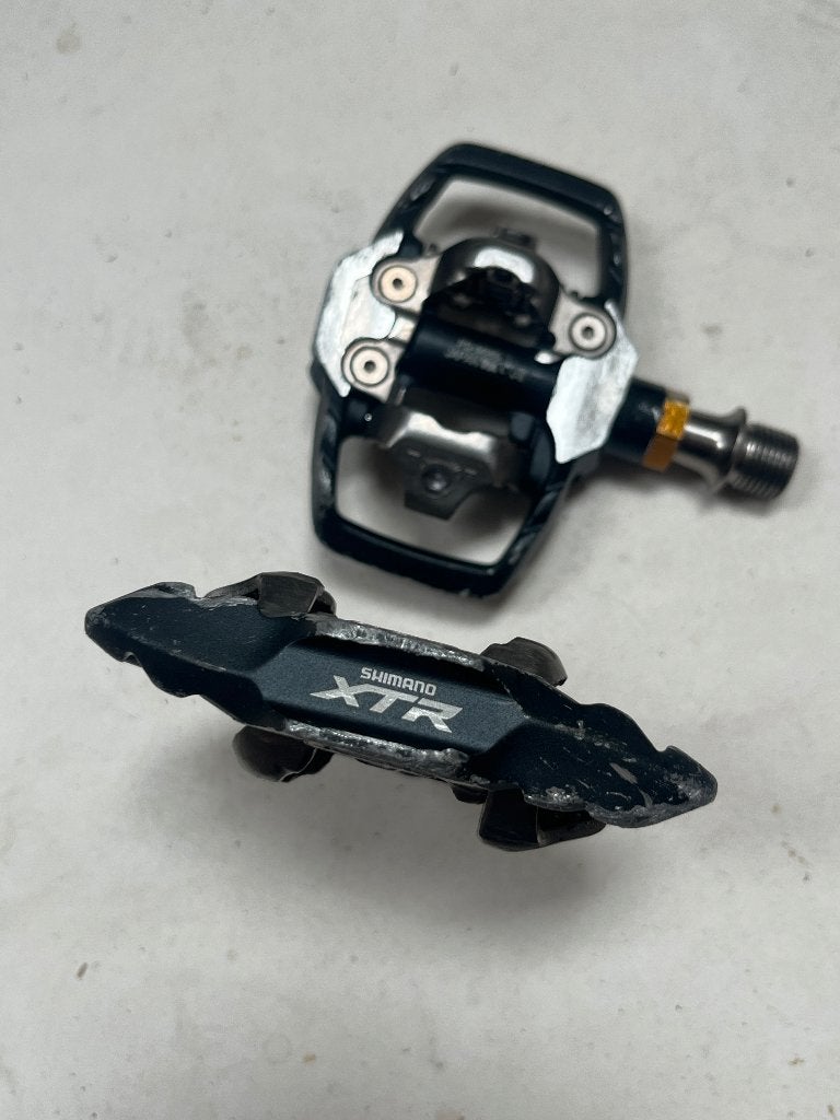 Shimano XTR pedalen, Ophalen, Gebruikt