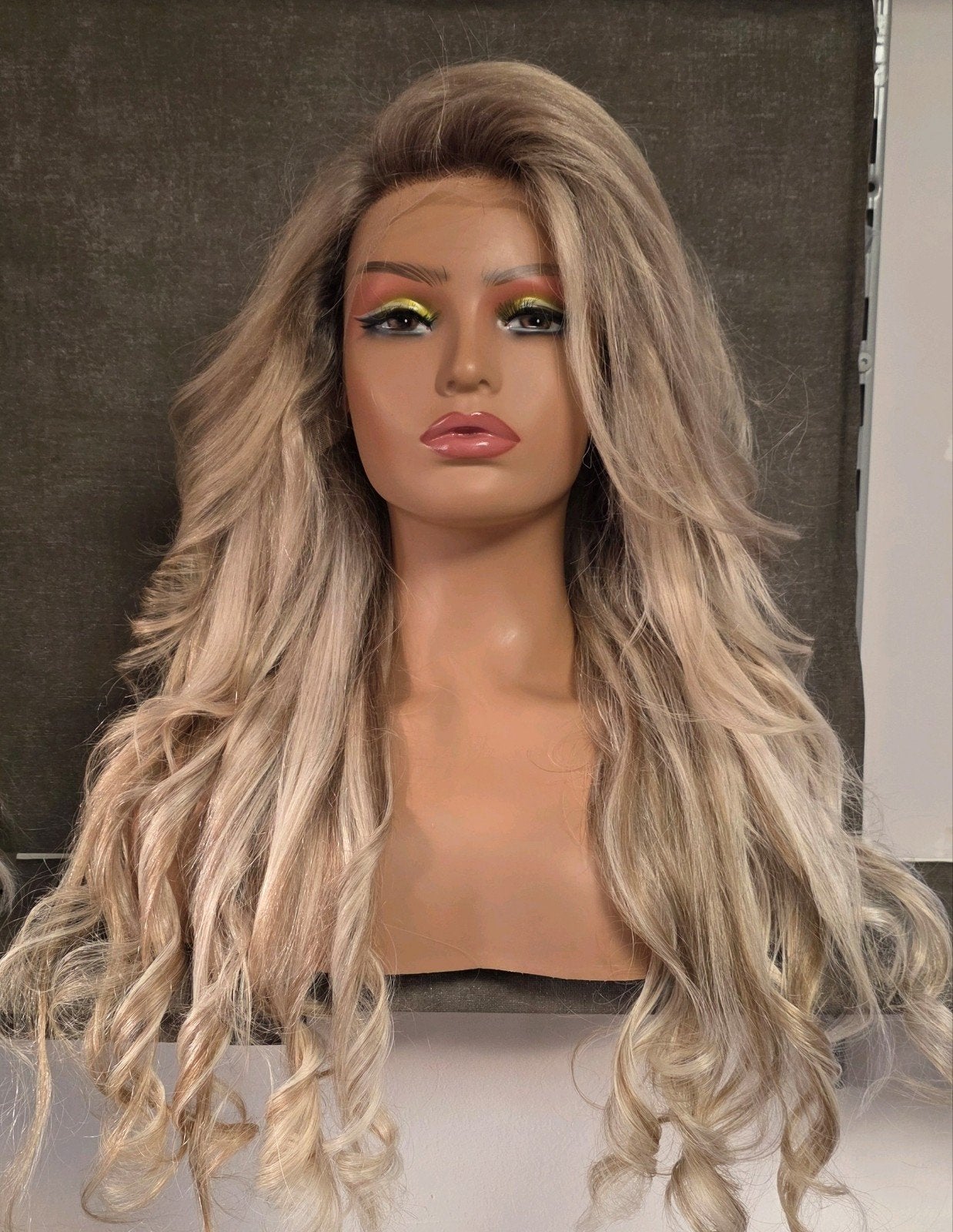 lace wig echt haar, Ophalen of Verzenden, Nieuw, Pruik of Haarverlenging