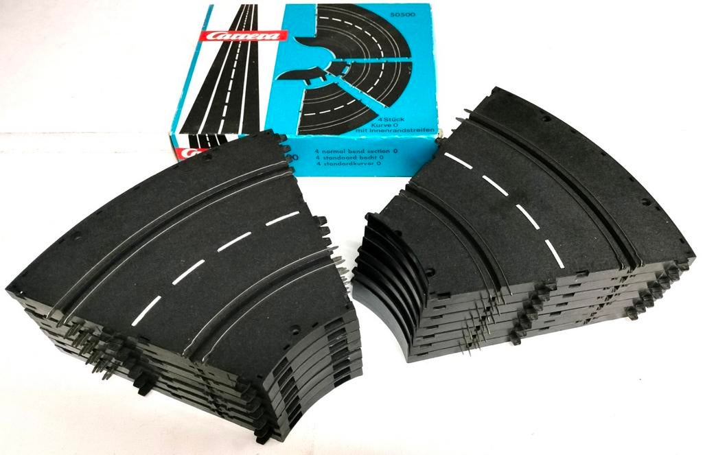 Carrera racebaan Universal enkele bochten 50500. 10 stuks.., Ophalen of Verzenden, Gebruikt, Elektrisch, Carrera