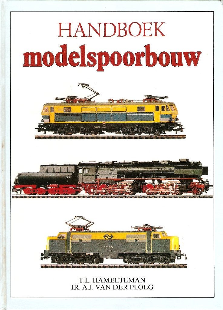 Handboek Modelspoorbouw, Ophalen of Verzenden, Zo goed als nieuw, Overige onderwerpen