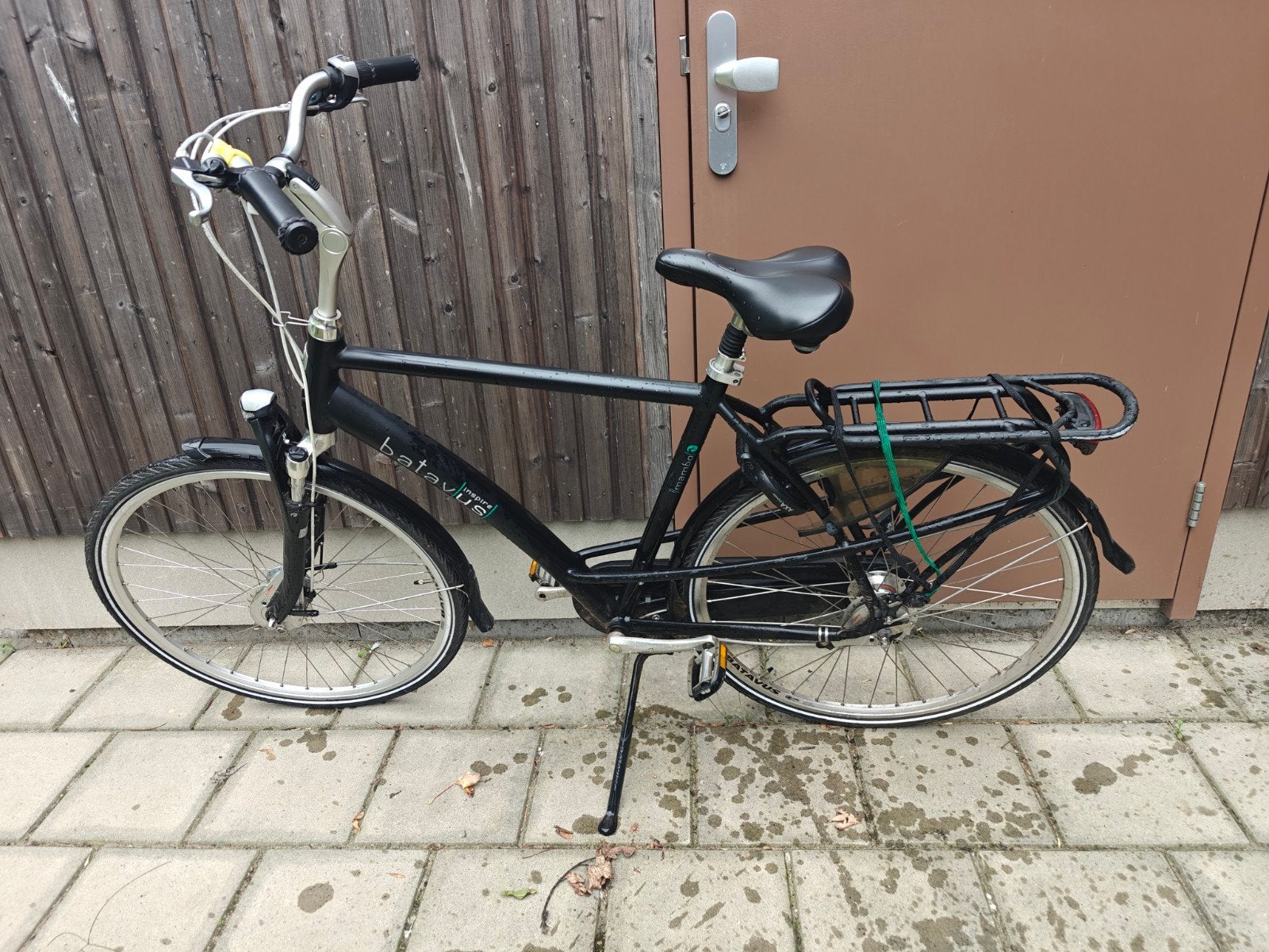 Batavus Herenfiets zwart, Fietsen en Brommers, Ophalen, Versnellingen, Batavus, Schijfrem