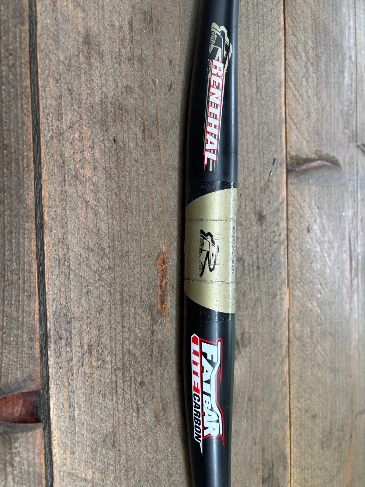 Renthal Fatbar Lite Carbon Stuur MTB M190, Fietsen en Brommers, Gebruikt, Stuur, Ophalen of Verzenden, Mountainbike