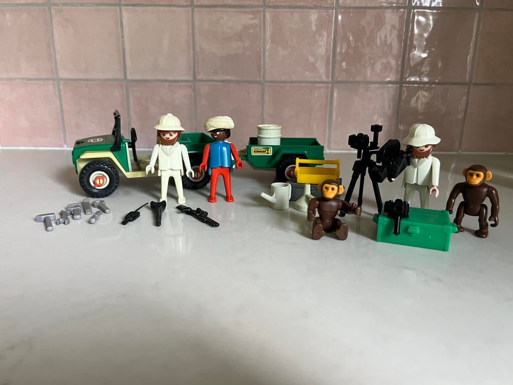 Playmobil safari 3532 3364, Ophalen of Verzenden, Gebruikt, Complete set