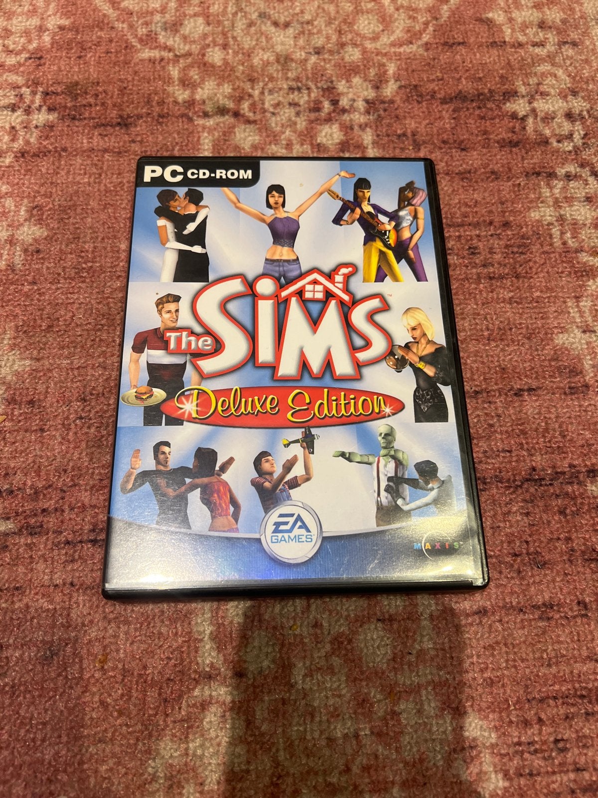 The Sims Deluxe Edition PC CD-ROM, Gebruikt, 1 speler, Ophalen of Verzenden, Vanaf 3 jaar