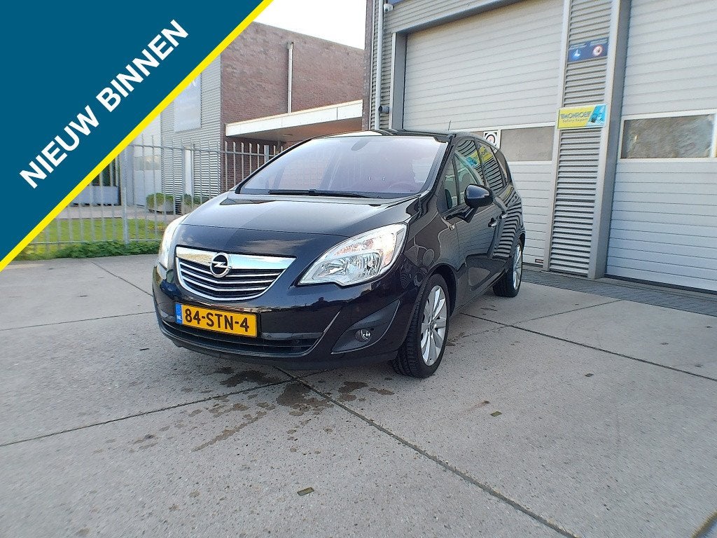 Opel Meriva 1.4 Turbo Cosmo (bj 2011), Auto's, Voorwielaandrijving, Euro 5, Stof, Gebruikt