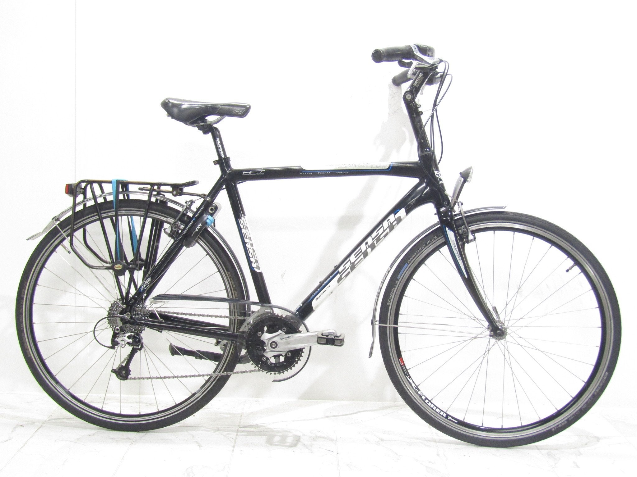 Sensa Superlite zwart heren 56cm 28inch, 53 tot 57 cm, Gebruikt, Overige merken, Versnellingen