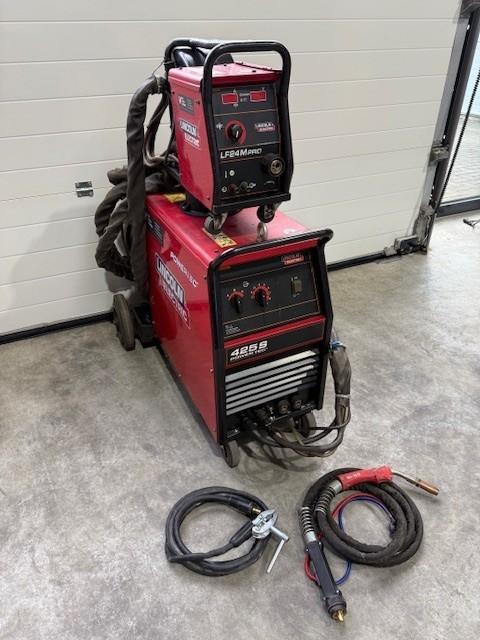 Mig/Mag lasapparaat Lincoln Powertec 425S WTGK Synergic, Ophalen of Verzenden, Zo goed als nieuw, 250 ampère of meer, Co2