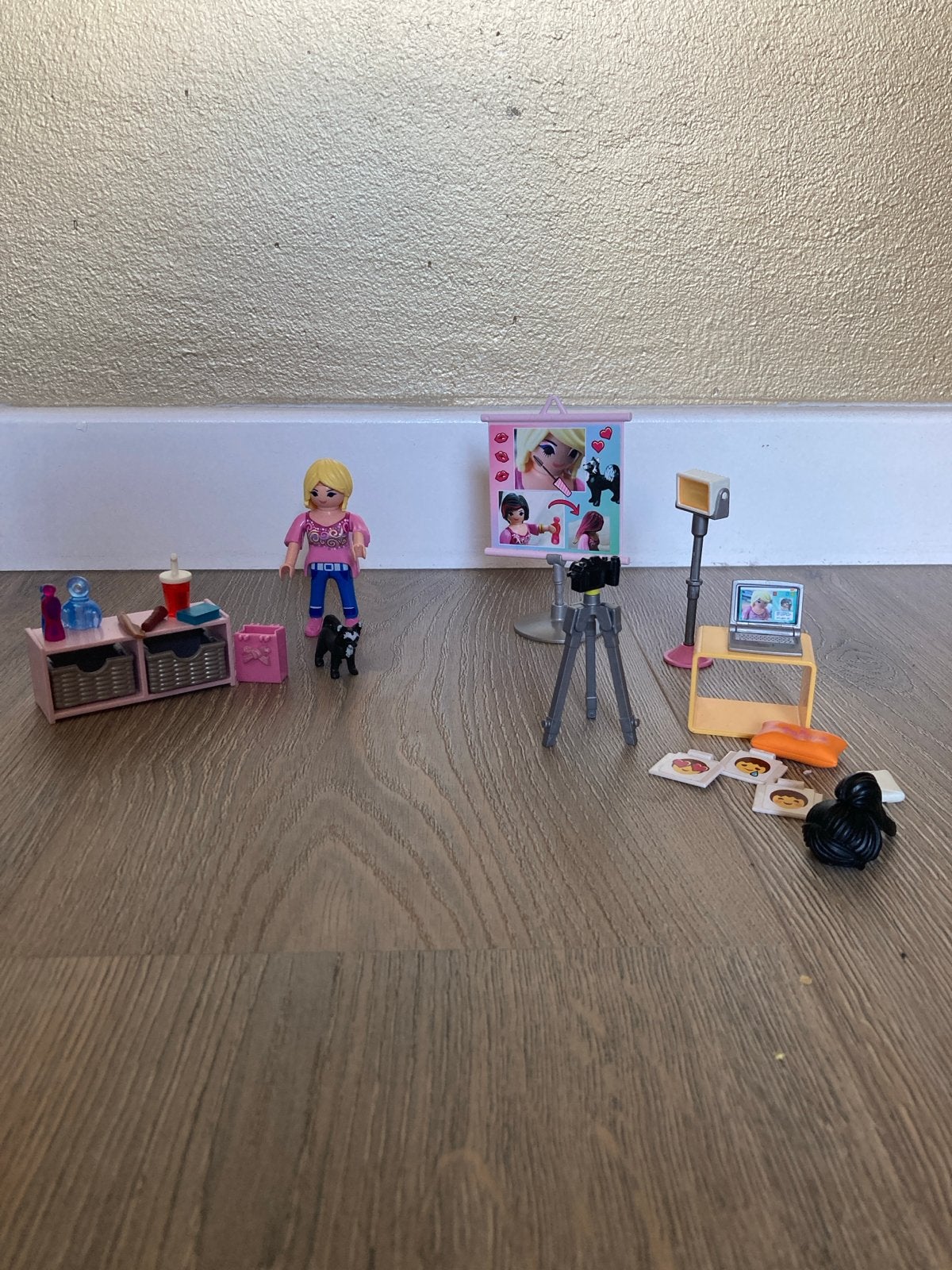 Playmobil Vlogger Set 70607 met Accessoires, Ophalen of Verzenden, Gebruikt