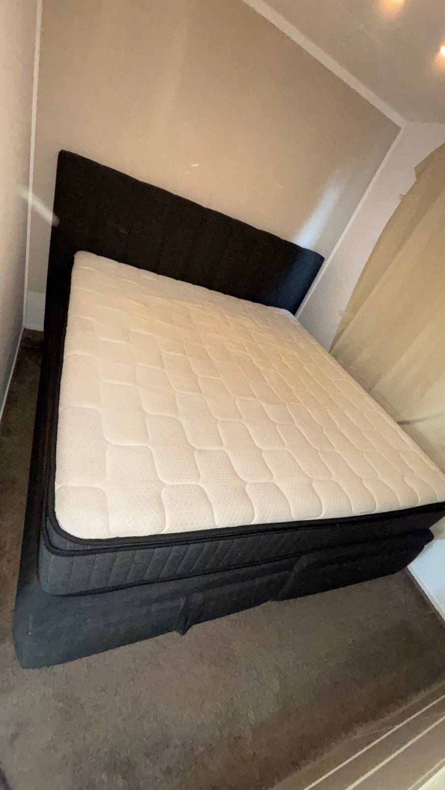 Opberg boxspring 180x200 boschbedding, Huis en Inrichting, Slaapkamer | Boxsprings, Tweepersoons, Ophalen of Verzenden, Zo goed als nieuw