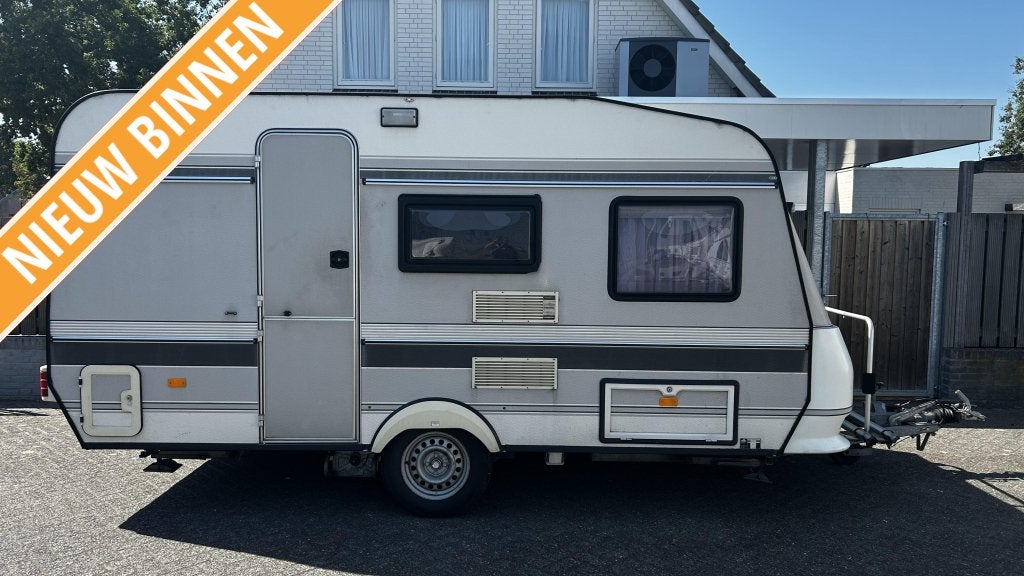 Hobby Classic 420 TM Voortent - Lichtgewicht, Caravans en Kamperen, Caravans, Schokbreker, Hobby, Bedrijf, 750 - 1000 kg