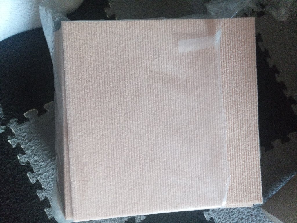 Nieuwe tapijttegels, beige, 30x30 cm, Ophalen, Beige, Nieuw, Tapijttegels