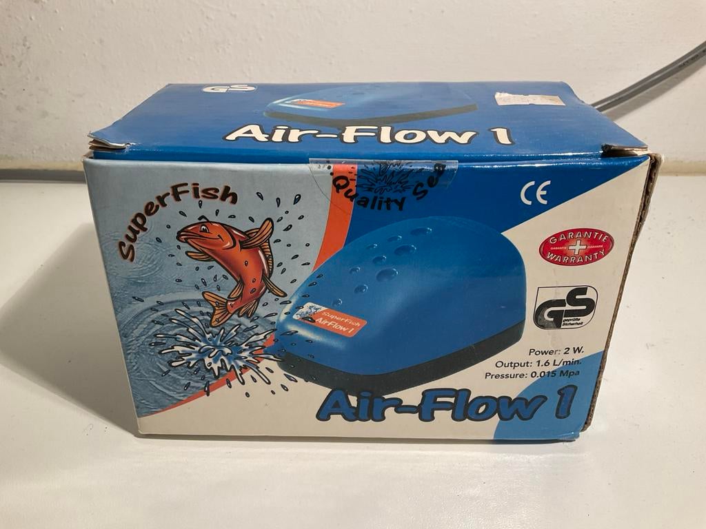 Superfish Air-flow 1 luchtpompje, Ophalen of Verzenden