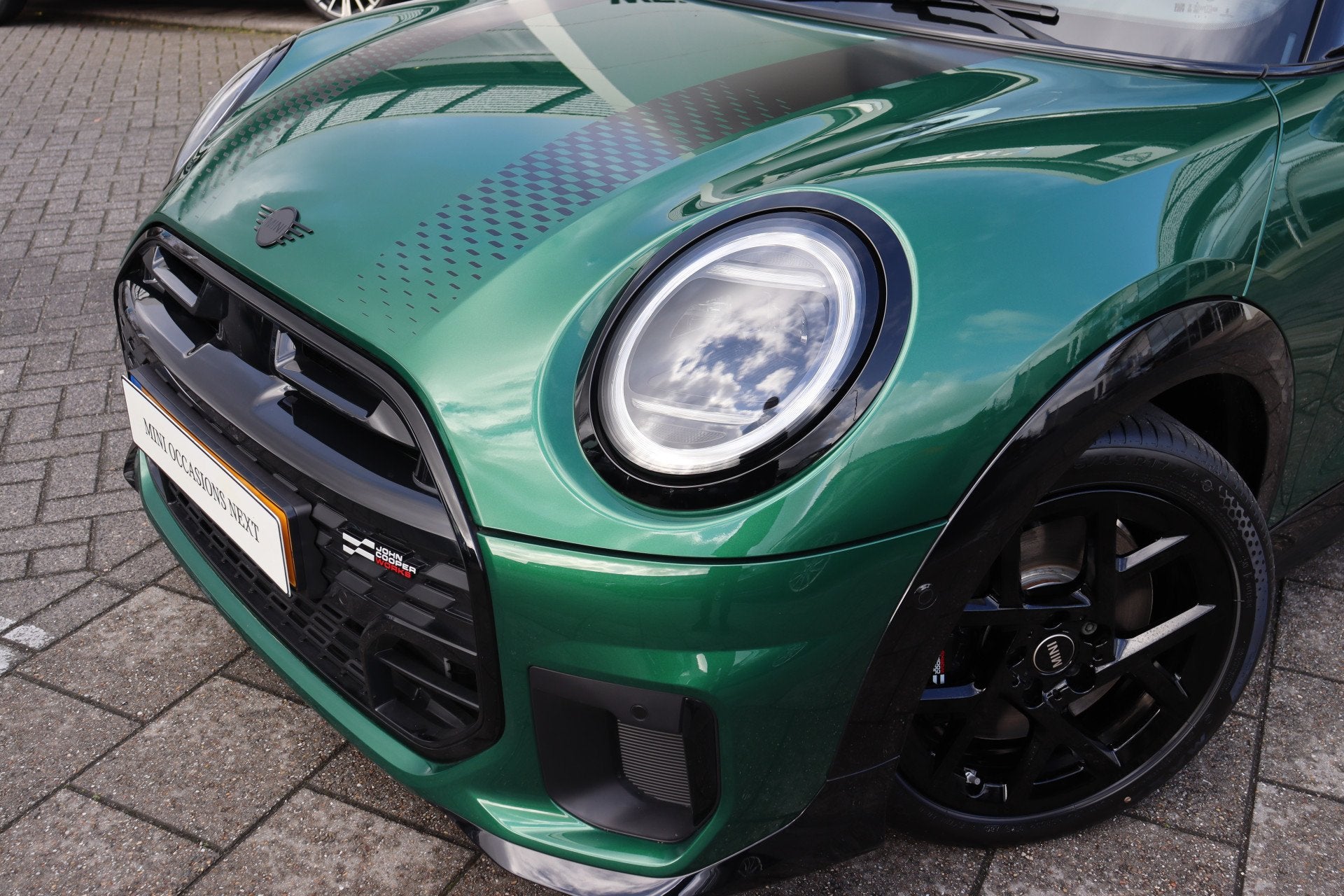 MINI Hatchback Cooper C Automaat / John Cooper Works / Pakke, Dealer onderhouden, Gebruikt, 156 pk, Met garantie (alle)