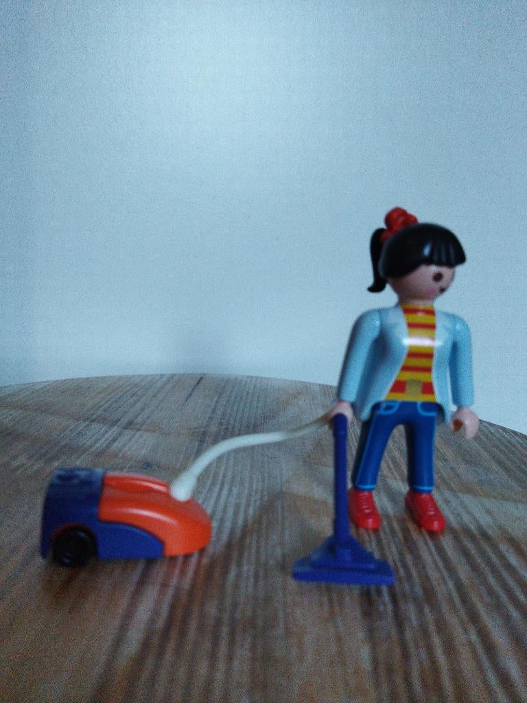 Playmobil schoonmaakster, Ophalen of Verzenden, Zo goed als nieuw
