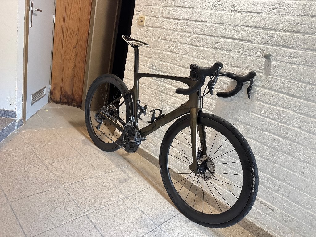 Racefiets Scott Foil 10 Aero (Maat L) – Ultegra Di2, 28 inch, Carbon, Heren, Zo goed als nieuw