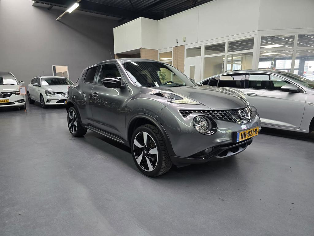 Nissan Juke 1.6 N-Connecta CAMERA LED NAVI BLUETOOTH NAP NL, Auto's, Nissan, 4 cilinders, 49 €/maand, Bedrijf, SUV of Terreinwagen