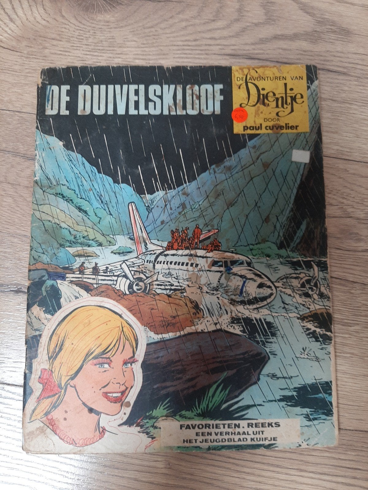 De Duivelskloof - Dientje door Paul Cuvelier, Eén stripboek, Ophalen of Verzenden, Gelezen, Paul Cuvelier