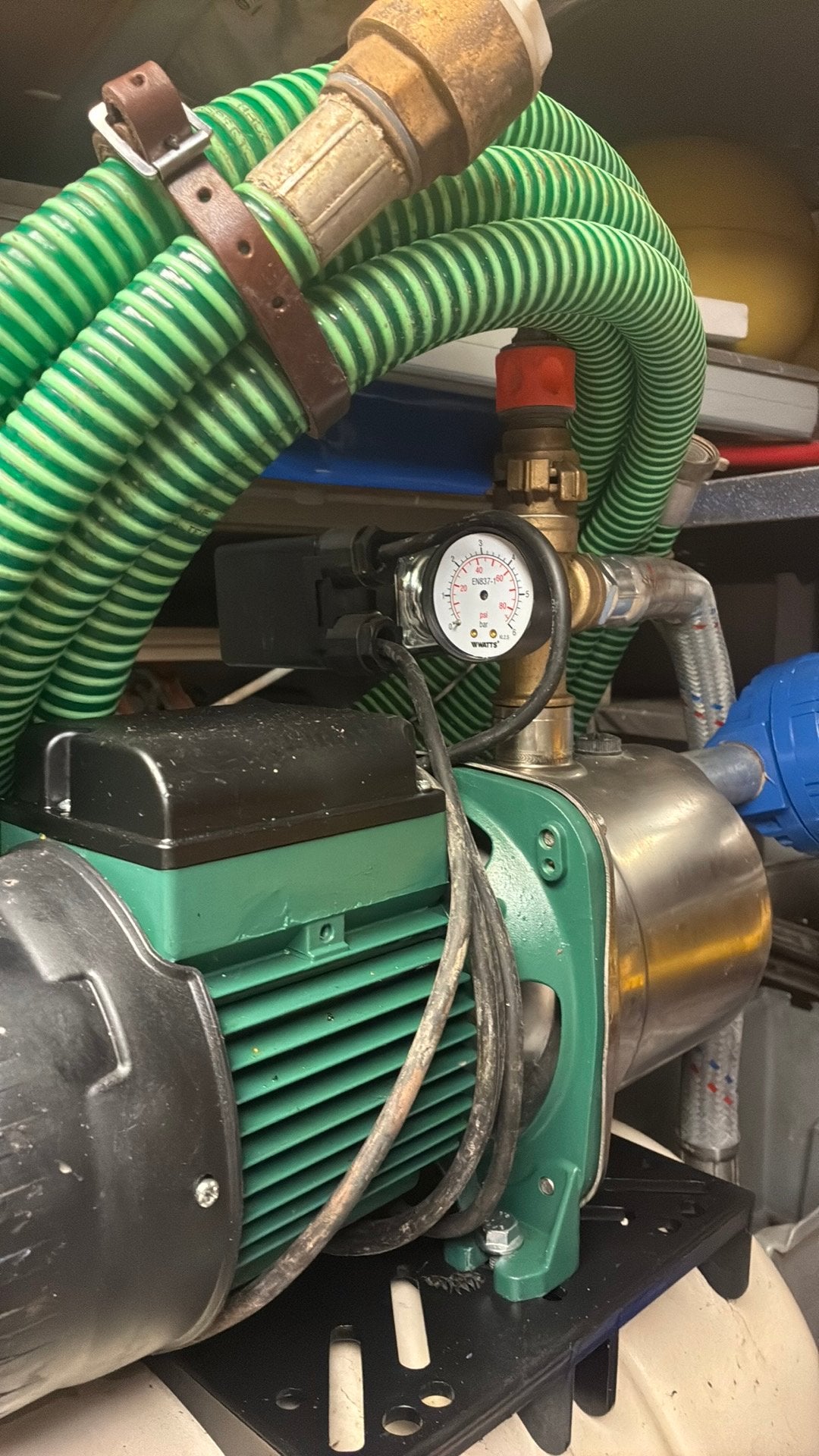 Aquajetinox 132/20 M  + droogloop beveiliging, Ophalen, Nieuw, Elektrisch, Hydrofoorpomp