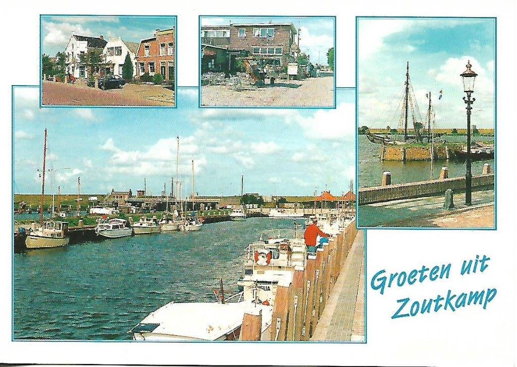 Zoutkamp- -4-luik., Verzenden, 1980 tot heden, Gelopen, Groningen