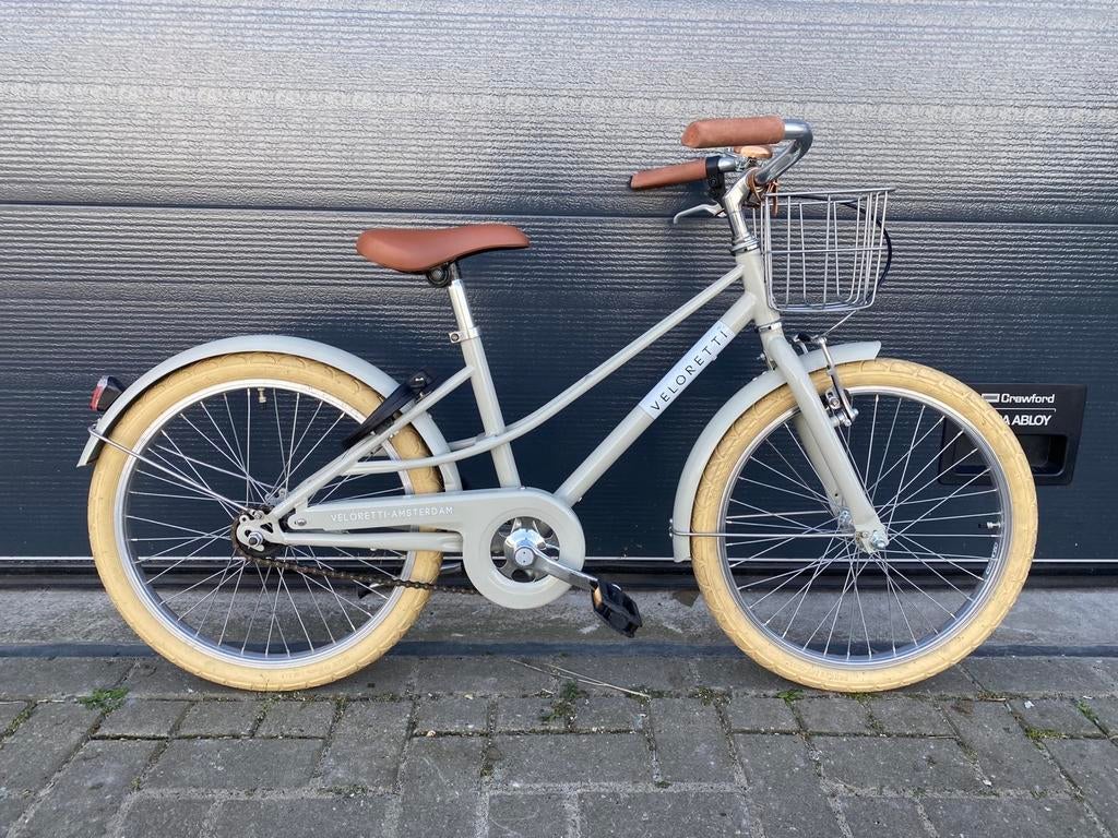 Veloretti junior/20inch/Pebble Grey/NIEUWE STAAT!!!, Fietsen en Brommers, Fietsen | Kinderfietsjes, Zo goed als nieuw, 20 inch of meer