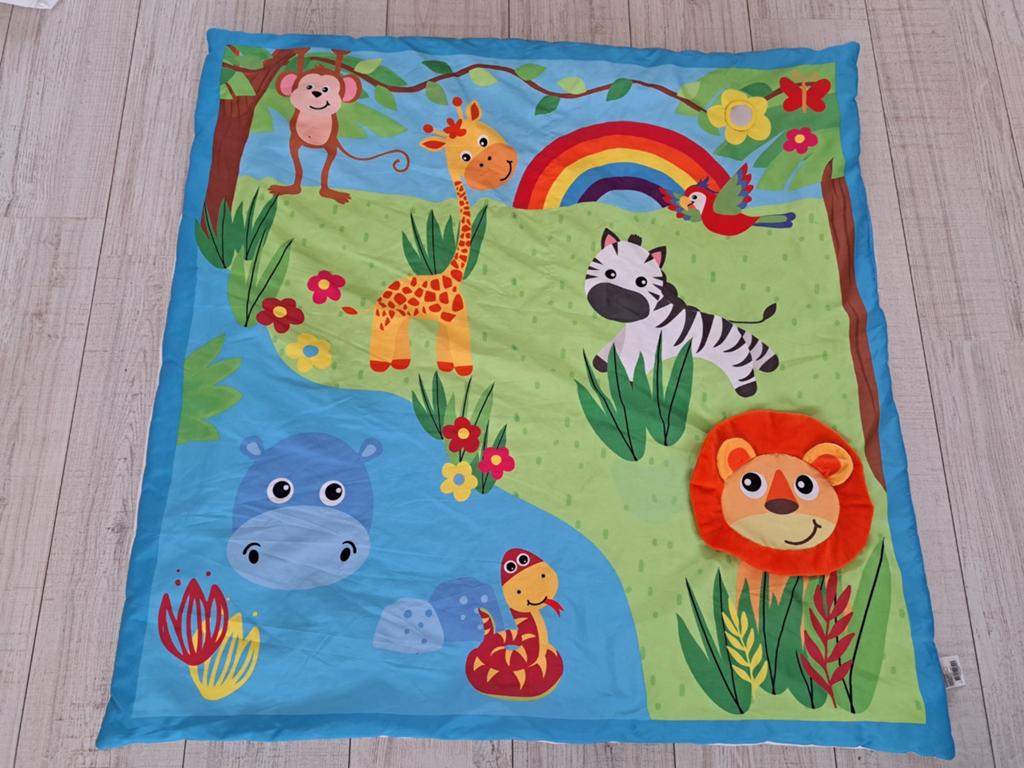 Speelkleed of boxkleed dieren 95 x 95 cm, Ophalen of Verzenden, Zo goed als nieuw