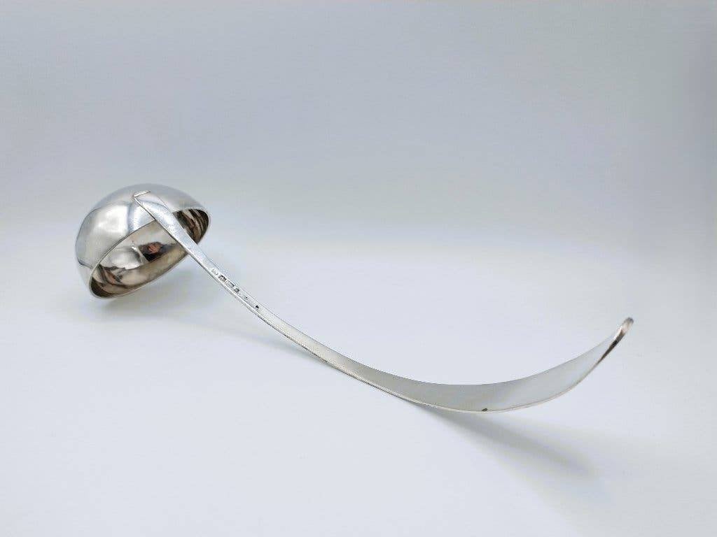 Zilveren soeplepel, J.A. de Haas, Amsterdam, 1802, Antiek en Kunst, Verzenden, Zilver