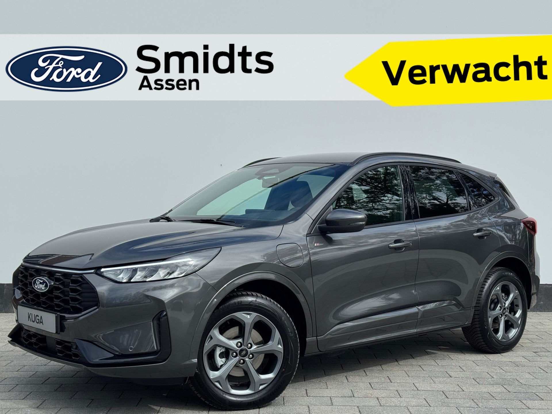 Ford Kuga 2.5 PHEV ST-Line | Trekhaak Elektrisch | All-Seaso, Auto's, Zwart, 4 cilinders, Plug-in hybride, Bedrijf