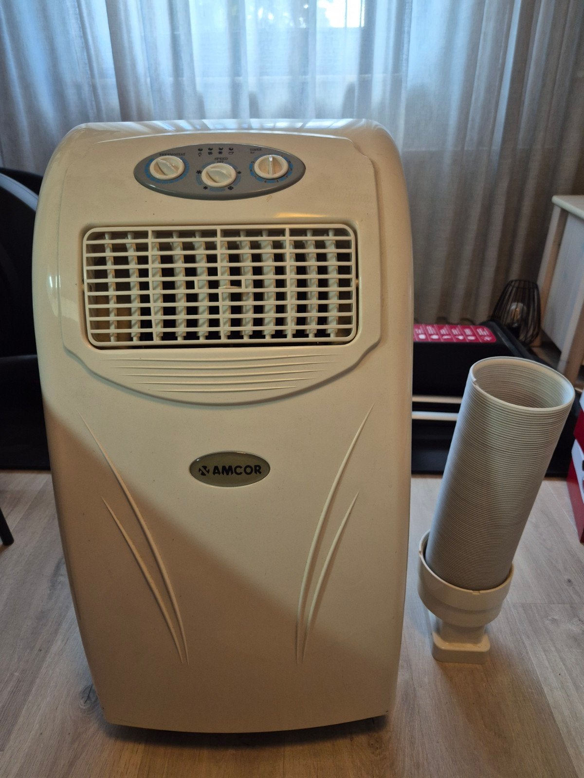 Amcor Mobiele Airco AC-7200M – Energiezuinig & Compact, Witgoed en Apparatuur, Airco's, Ophalen, Gebruikt, Minder dan 60 m³, Timer