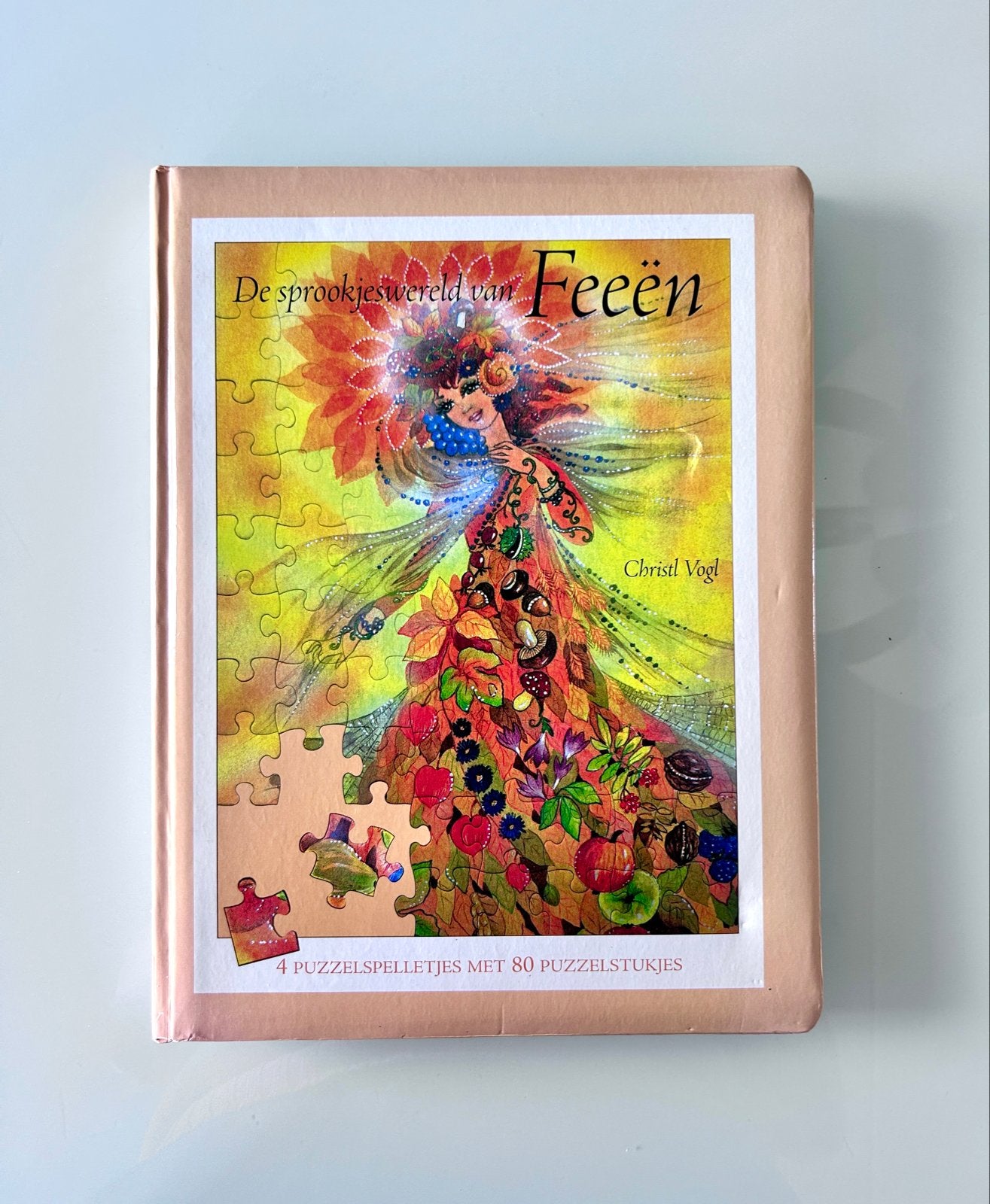 De Sprookjeswereld van Feeën - Puzzelboek, Ophalen, Zo goed als nieuw, Uitklap-, Voel- of Ontdekboek, 3 tot 4 jaar