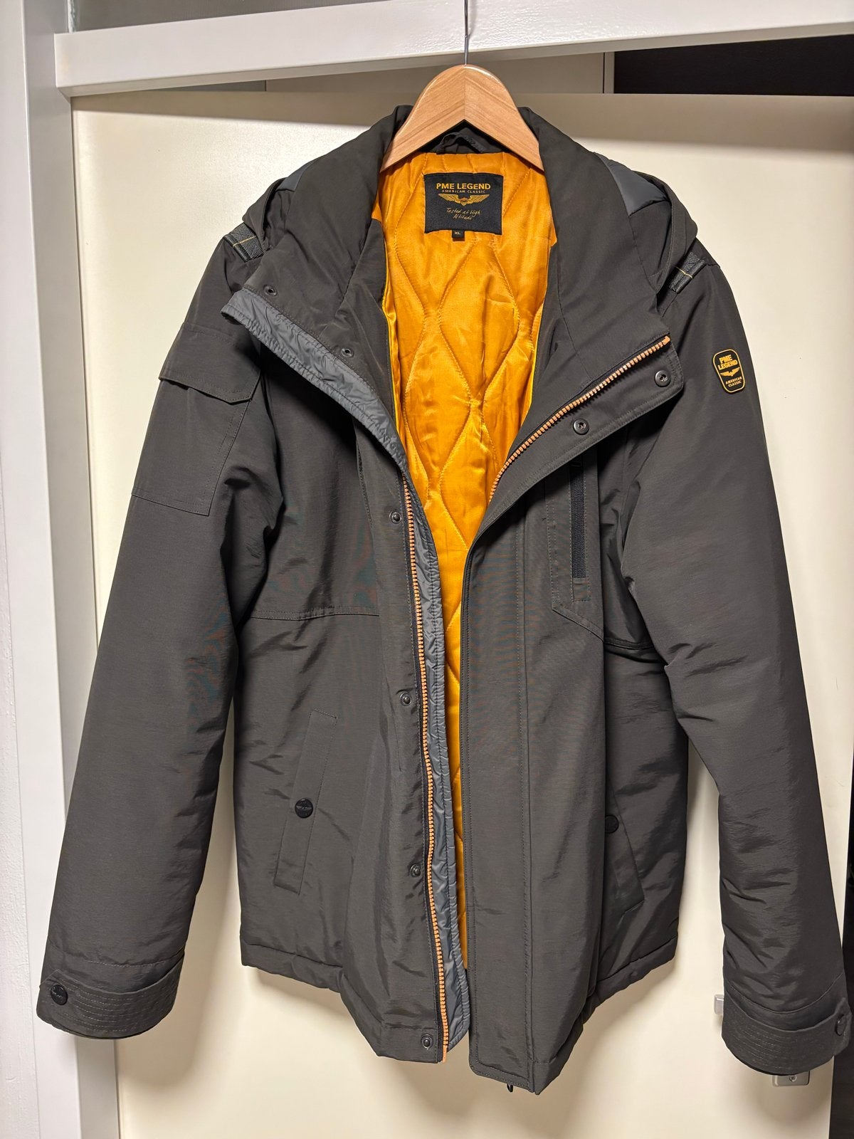PME Legend Winterjas Heren - Maat XL - nooit gedragen, Ophalen, Zo goed als nieuw, Maat 56/58 (XL), Grijs