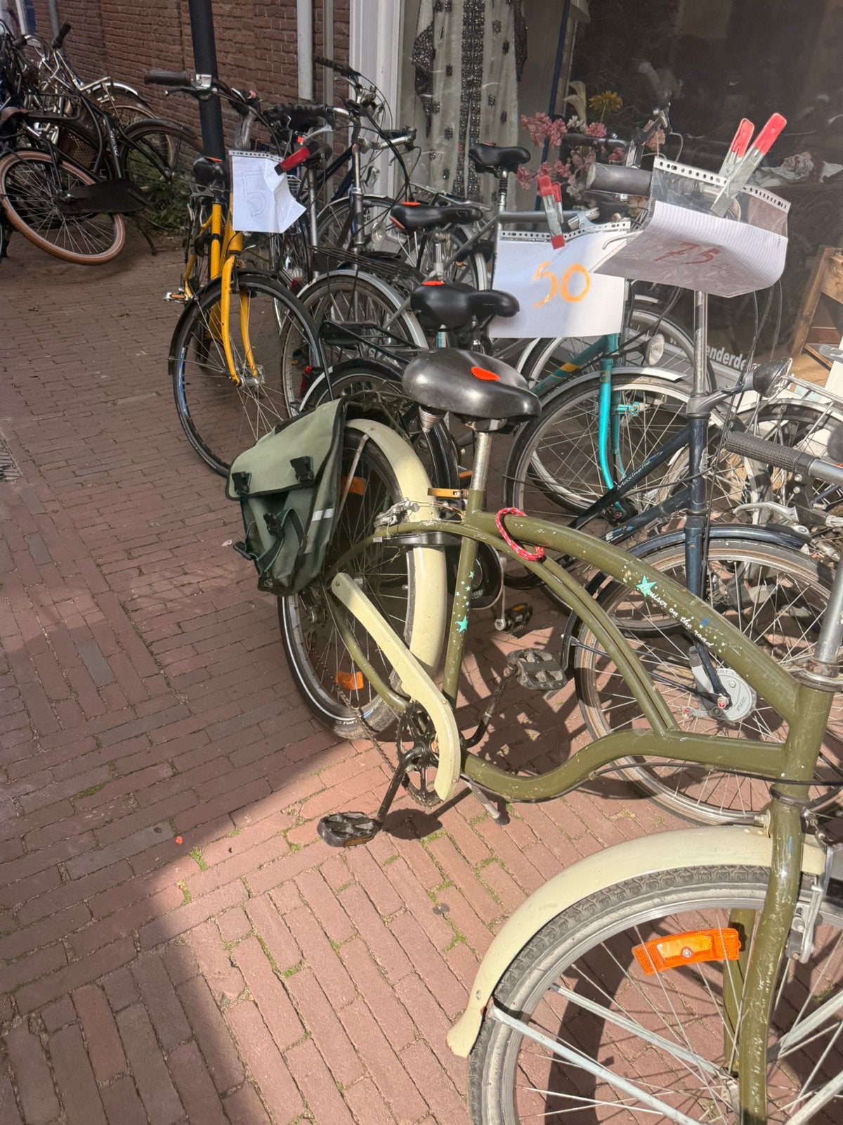 Peugeot stadsfiets - Gebruikt, Terugtraprem, Gebruikt, 53 tot 57 cm, Ophalen