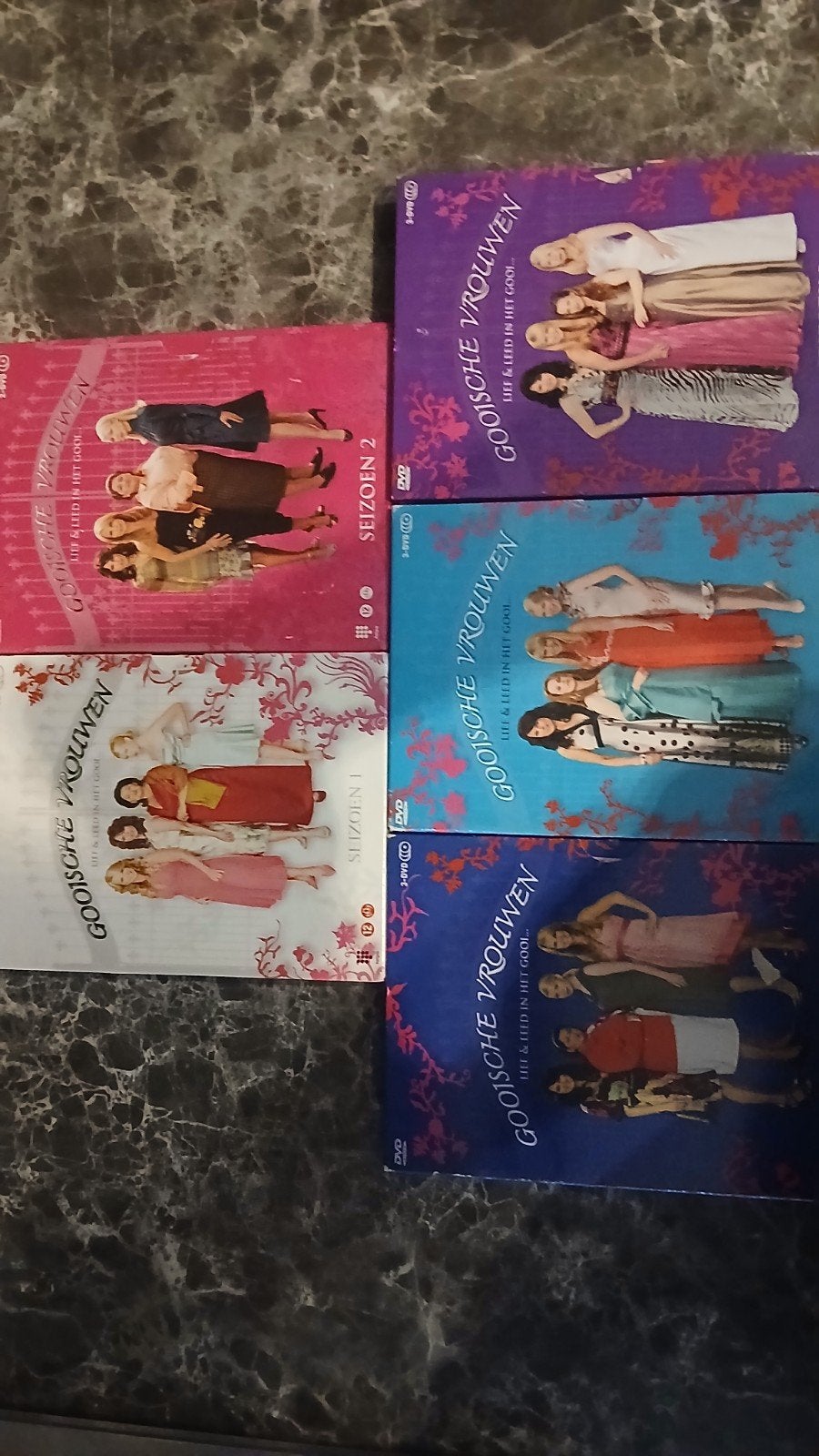 DVD Gooise Vrouwen seizoen 1 t/m 5, Verzamelen, Ophalen, Zo goed als nieuw, Overige typen