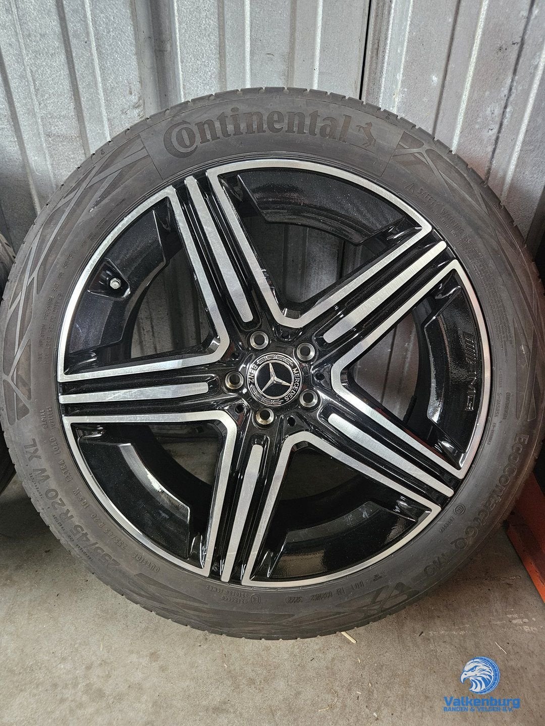 6-7mm! Originele Mercedes GLC W254 X254 C254 20 inch zwarte, Gebruikt, 255 mm, -, -