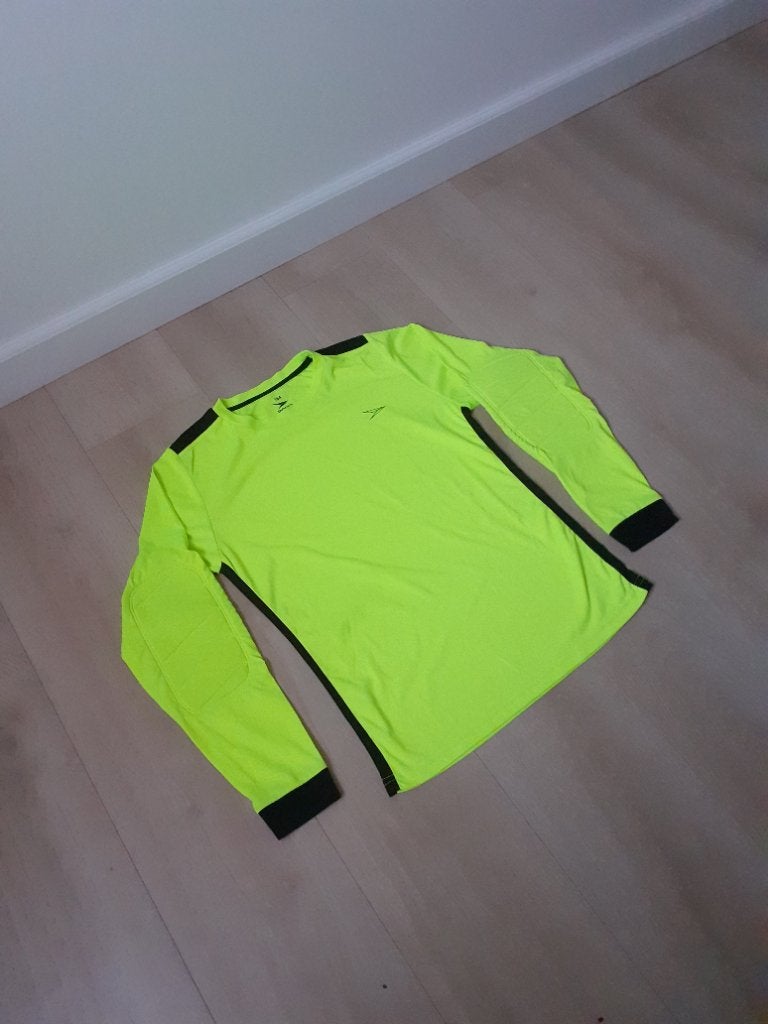 Sportshirt keeper voetbal maat 164, Ophalen of Verzenden, Zo goed als nieuw, Jongen of Meisje, Sport- of Zwemkleding