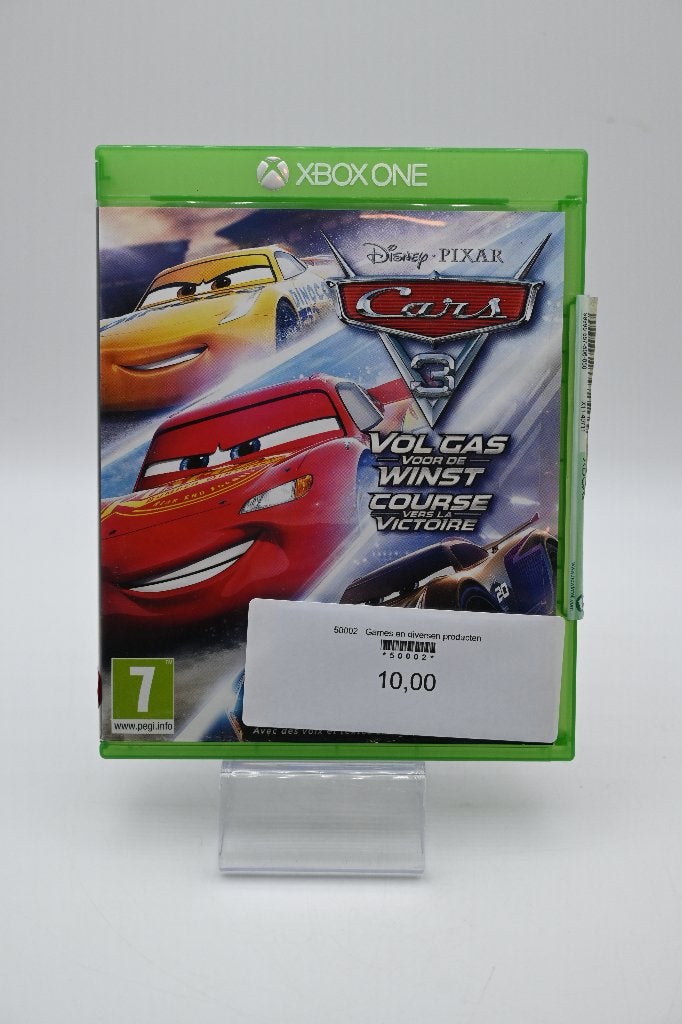 Xbox One Disney Pixar cars 3, Gebruikt, 1 speler, Racen en Vliegen, Ophalen of Verzenden