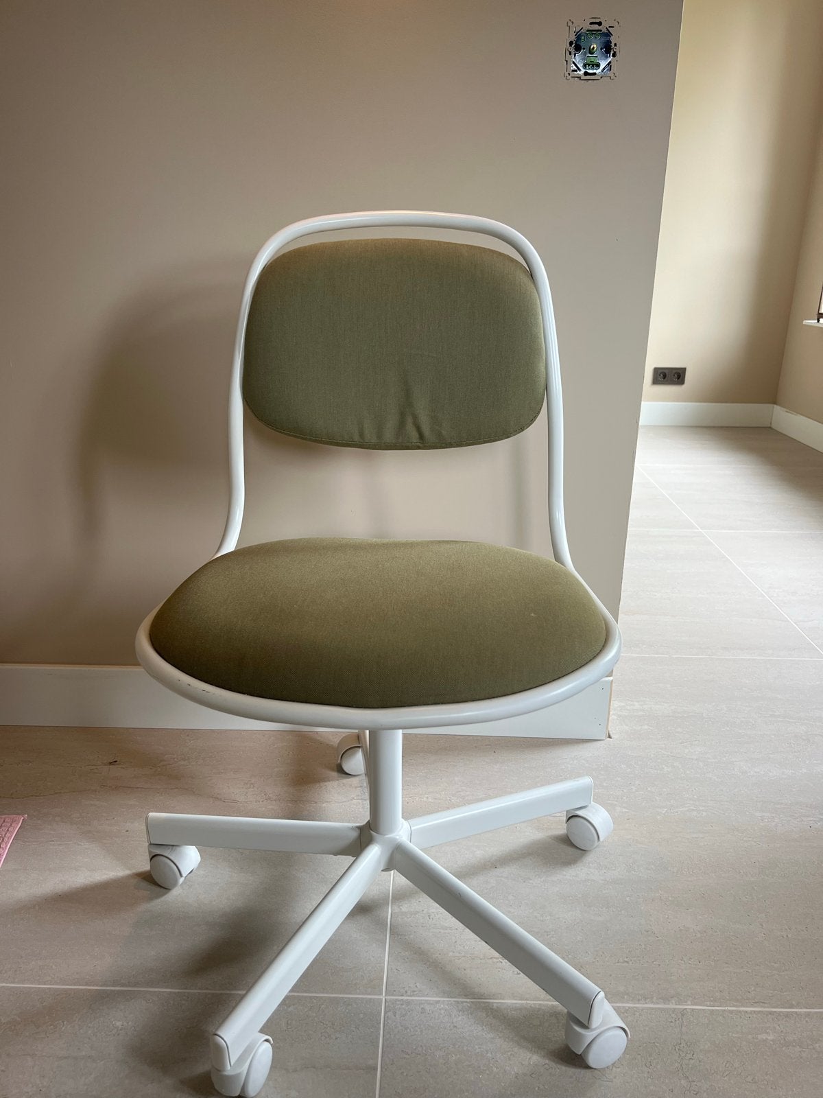 Ikea ÖRFJÄLL bureaustoel - Groen/Wit, Ophalen, Gebruikt, Groen, Bureaustoel