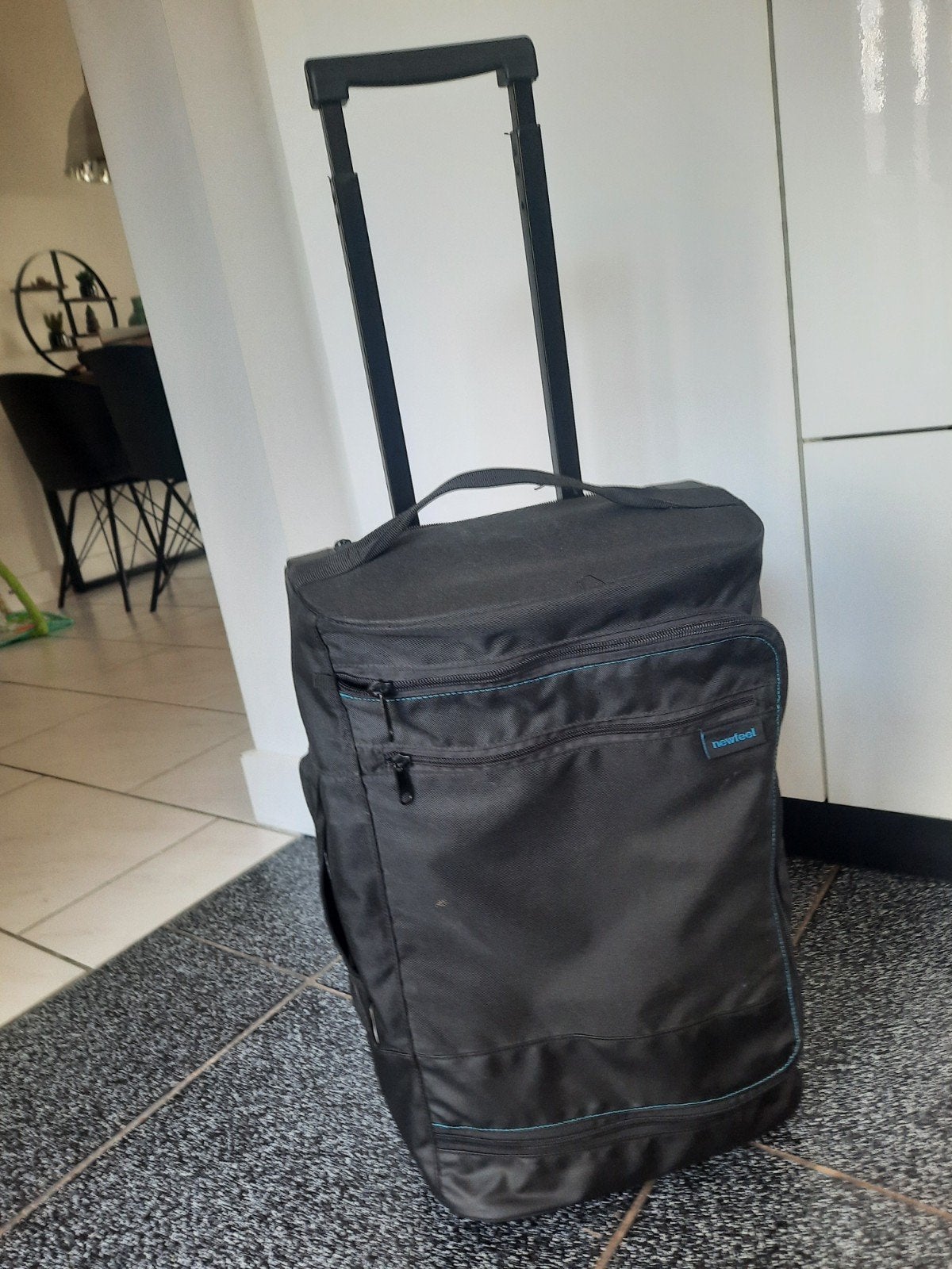 Vakantie koffer trolley  weekend tas, 40 tot 60 cm, Zwart, Minder dan 35 cm, Ophalen of Verzenden