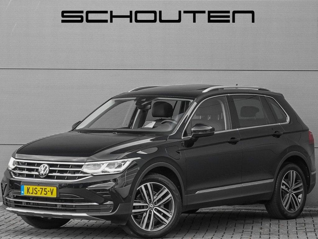 Volkswagen Tiguan 1.4 TSI eHybrid Elegance Lederen Memory Se, Gebruikt, Zwart, 4 cilinders, Zwart
